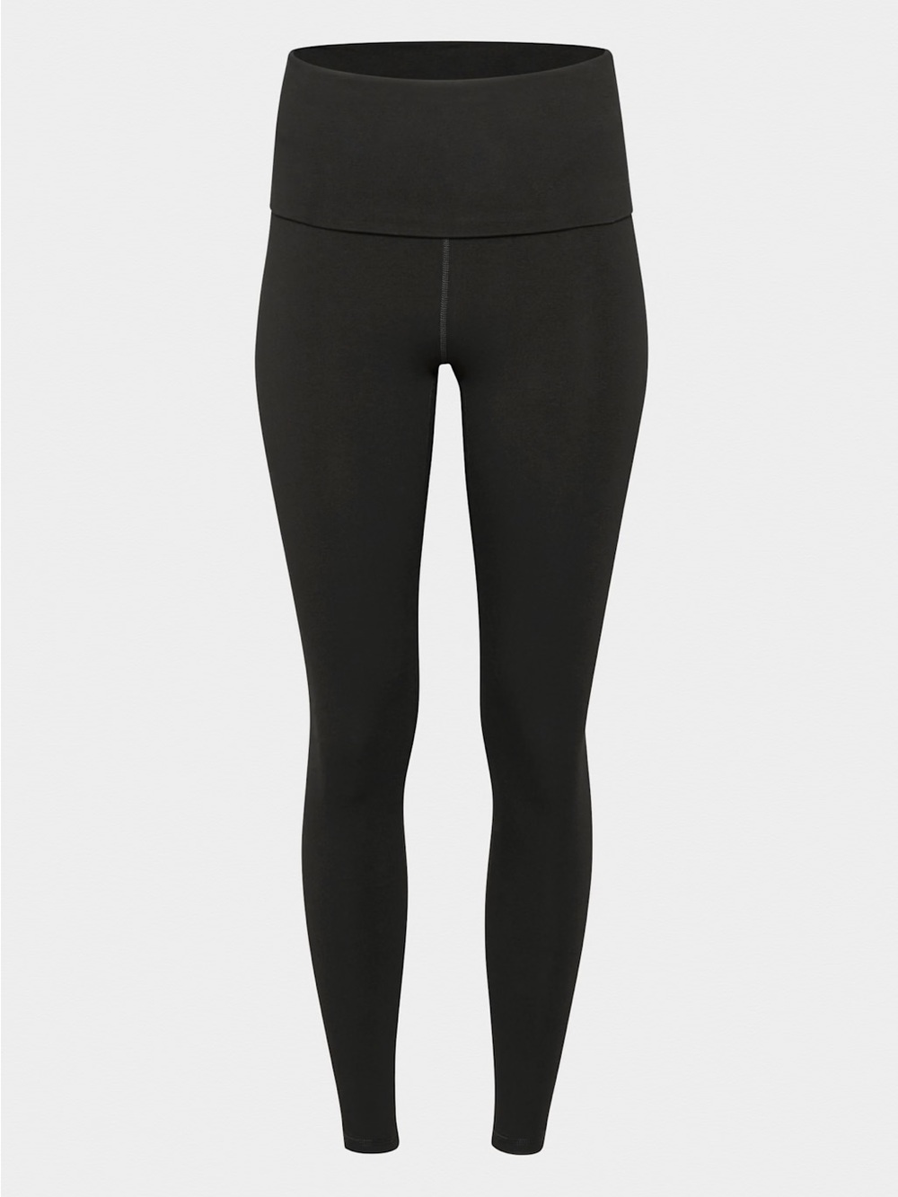 Aritzia TNA black folderover cotton Hayes leggings sz s small new